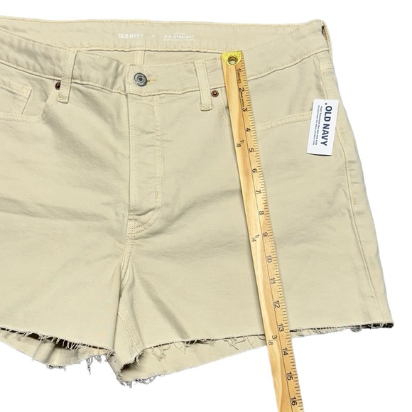 Old Navy OG Straight High Rise Secret‎ Smooth Pockets Womens Size 16 Tan NWT - Picture 4 of 13